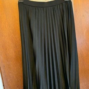 Black silk skirt from UK